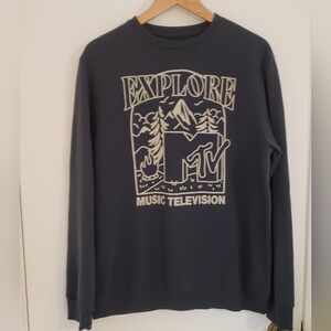 MTV “Explore MTV” Long Sleeve Sweatshirt